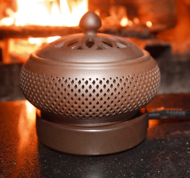 CHAUFFE-ENCENS ÉLECTRIQUE Fleur de feu